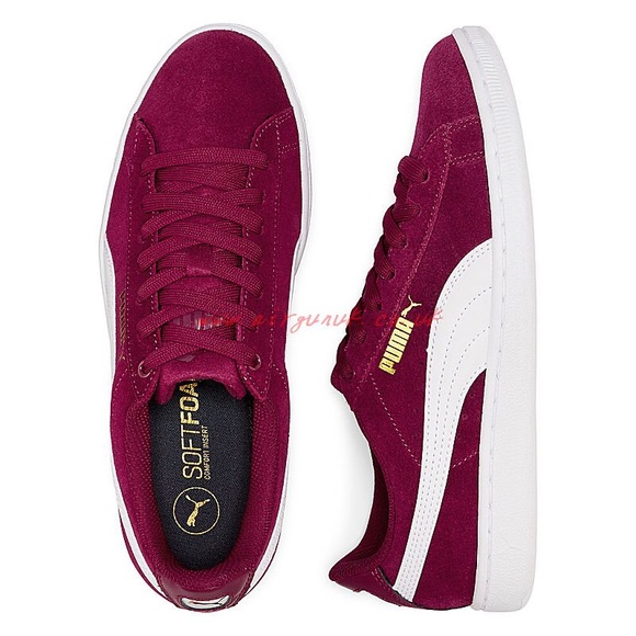 puma suede plum